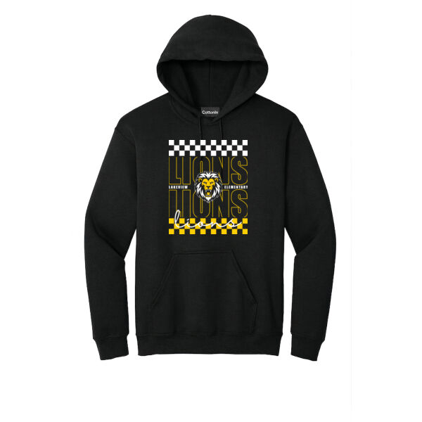 Lakeview Elementary Youth Pullover Hoodie Design 1 Thumbnail