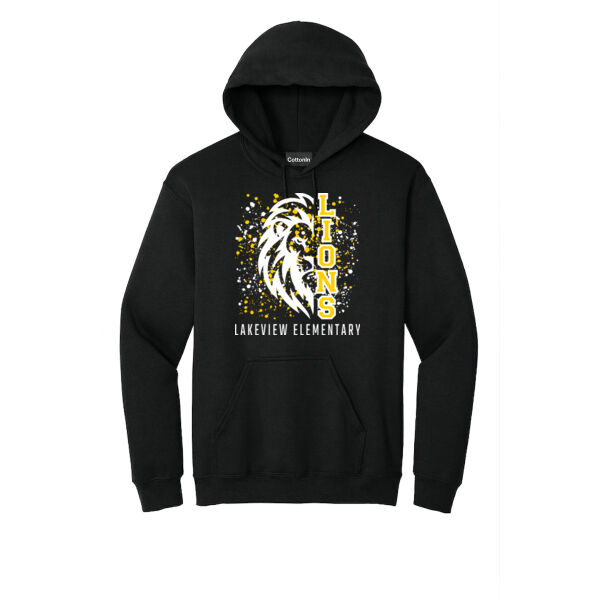 Lakeview Elementary Youth Pullover Hoodie Design 2 Thumbnail