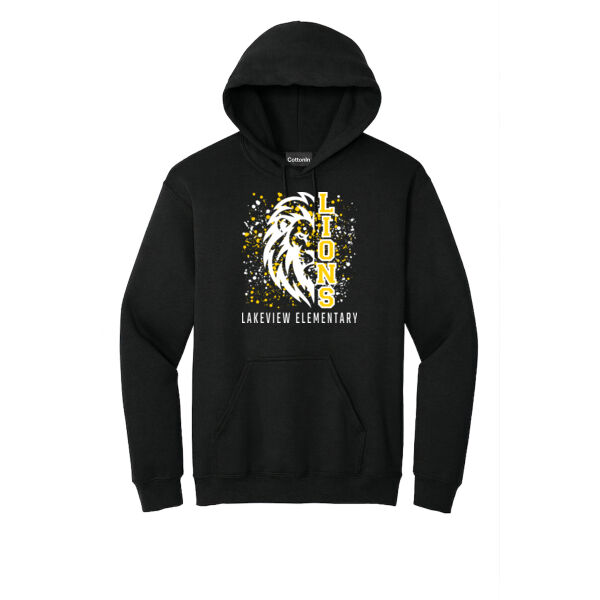 Lakeview Elementary Adult Pullover Hoodie Design 2 Thumbnail